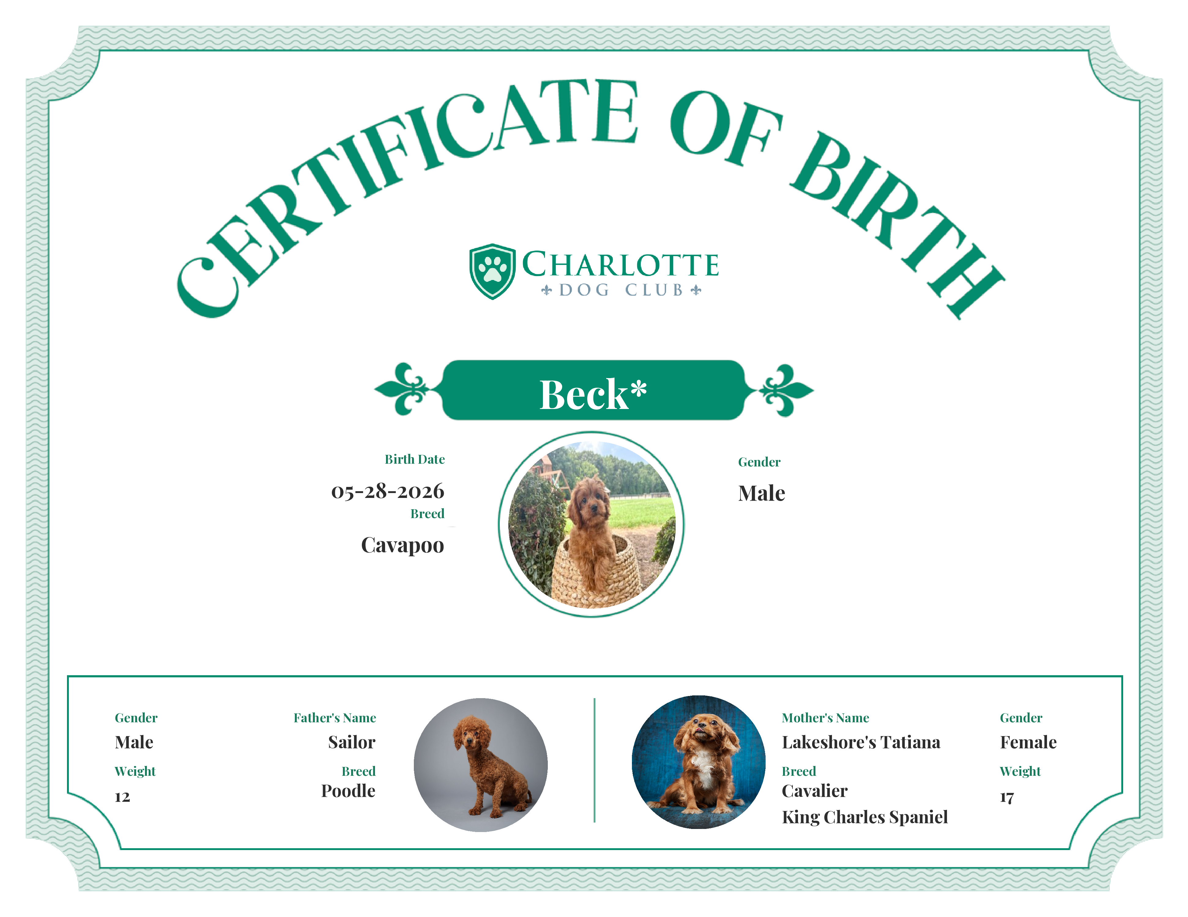 Beck*'s Birth Certificate